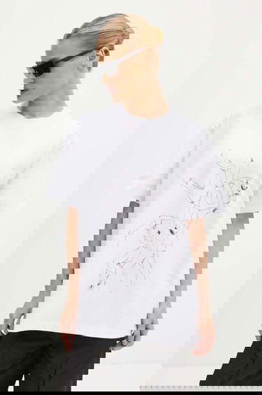 Тениска HELIOT EMIL Graphic T-Shirt Бяло | PREAW24.M.09.125, 2