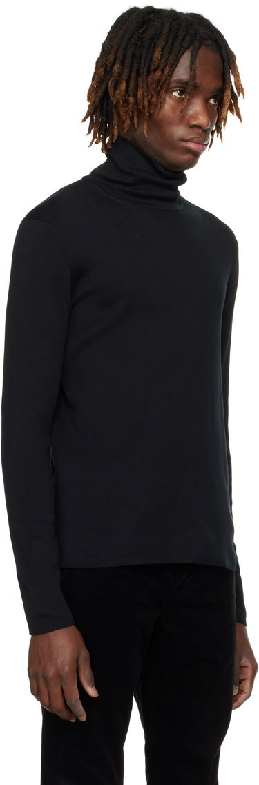 Пуловер Tom Ford TOM FORD Cotton Turtleneck Черно | KRL040-YMC033S25, 1