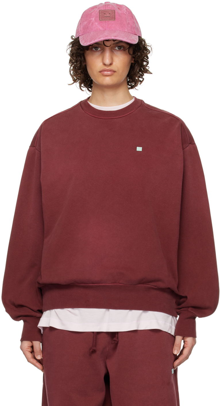 Суитчър Acne Studios Patch Sweatshirt Червено | CI0112-, 0