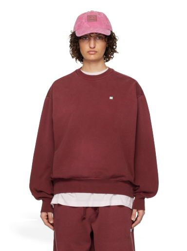 Суитчър Acne Studios Patch Sweatshirt Червено | CI0112-