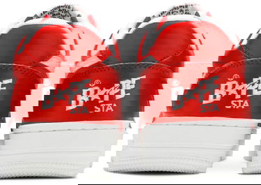 Кецове и обувки BAPE Coca-Cola x Bapesta Low "Red" Червено | 1G23191913 RED, 3