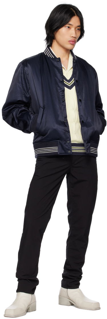 Яке бомбър rag & bone Rag & Bone Dugout Bomber Jacket Тъмно синьо | MBW23S2329Y0ML, 3