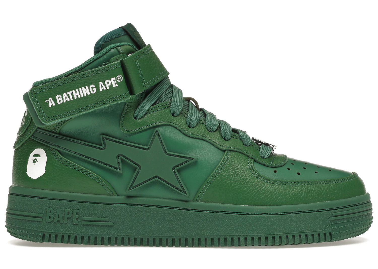 Кецове и обувки BAPE Bape Sta MI "Green" Зелено | 001FWH701003_GRN_A, 0