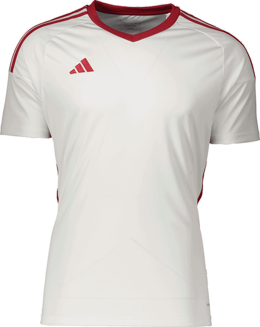 Фланелка adidas Originals Short Sleeve V-Neck Custom Jersey AEROREADY Бяло | ht6349weiss