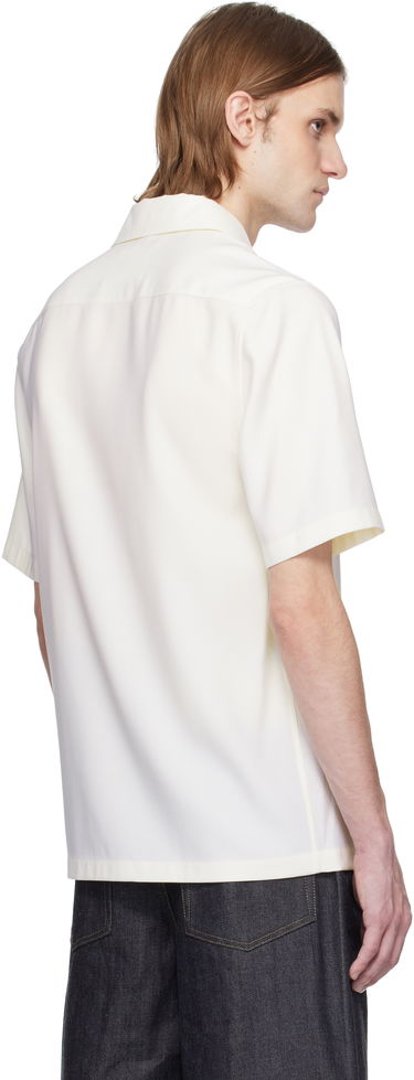 Поло тениска Jil Sander Jil Sander Virgin Wool Polo Бяло | J21DL0223_J40224, 2