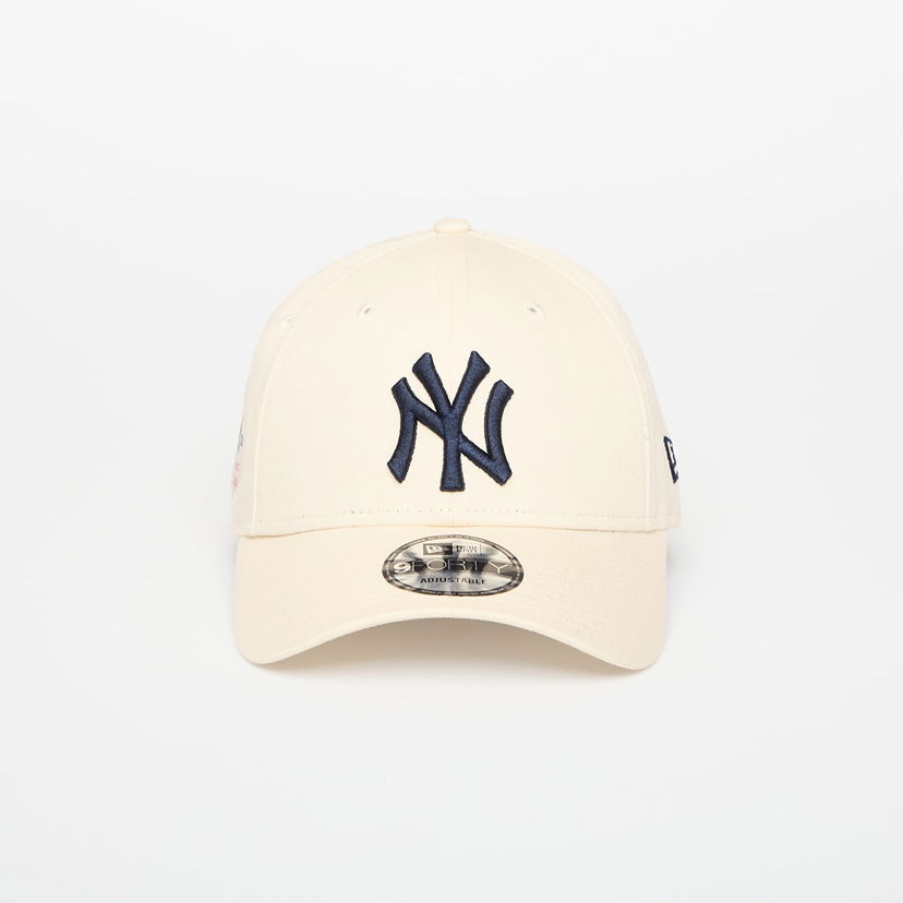 Шапка с козирка New Era New Era New York Yankees 9FORTY Side Patch Adjustable Cap Бежово | 60691283