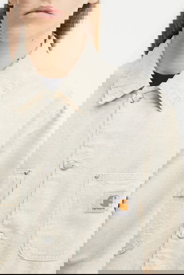 Яке Carhartt WIP Walter Linen Chore Jacket Бежово | I035552.502, 3