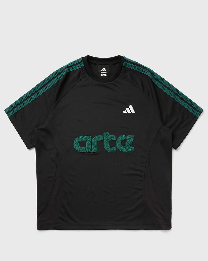 Фланелка adidas Originals ARTE Short Sleeve Striped Jersey Черно | KC9602