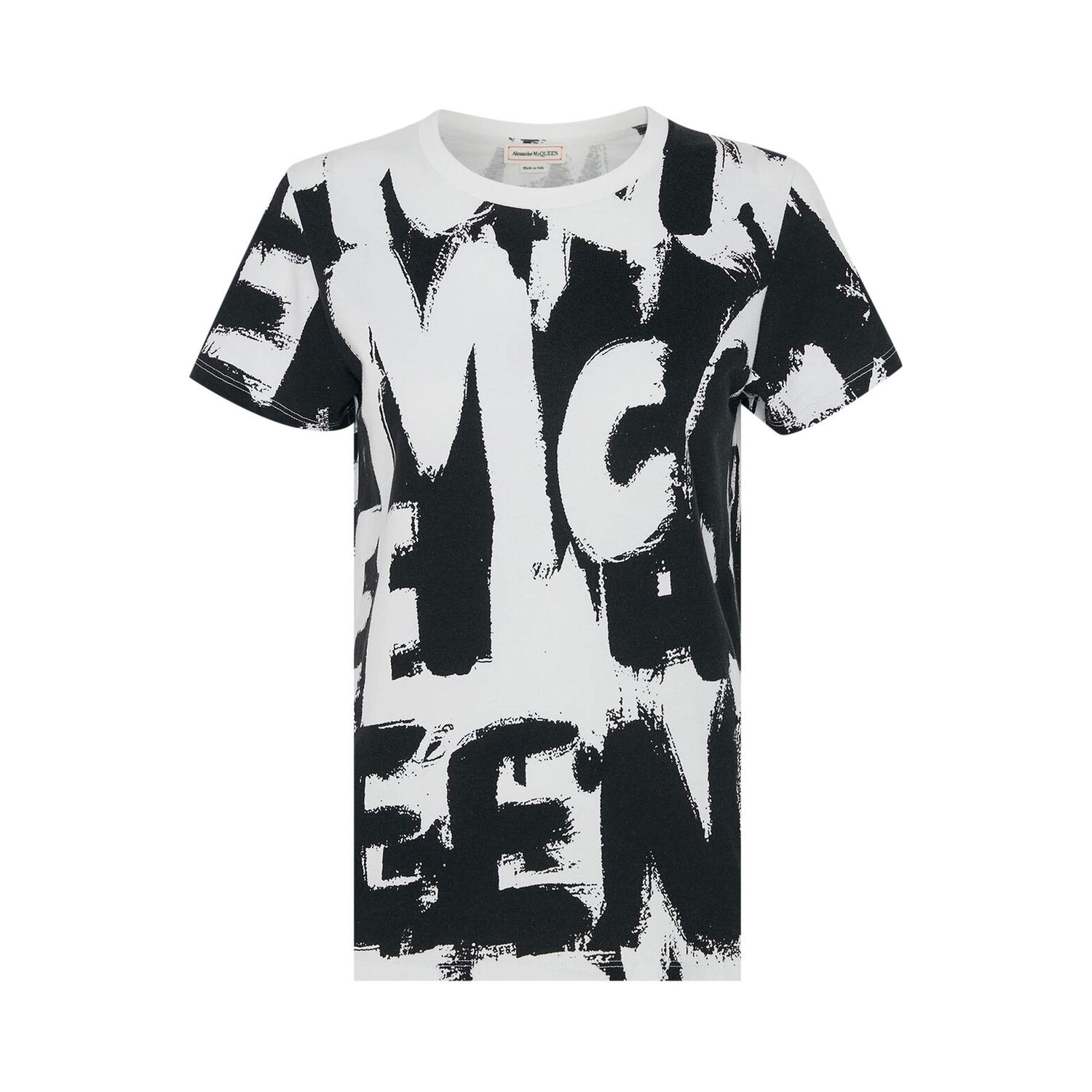 Тениска Alexander McQueen Allover Grafitti T-Shirt Многоцветен | 710630QZAGB0909, 1