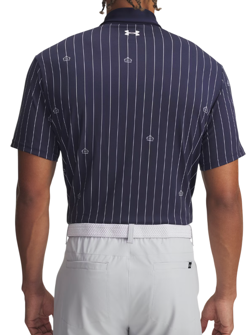 Поло тениска Under Armour Playoff 3.0 Printed Golf Polo Тъмно синьо | 1378677-426, 1
