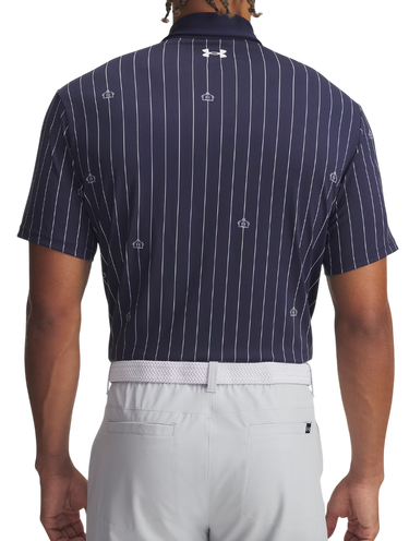 Поло тениска Under Armour Playoff 3.0 Printed Golf Polo Тъмно синьо | 1378677-426, 1