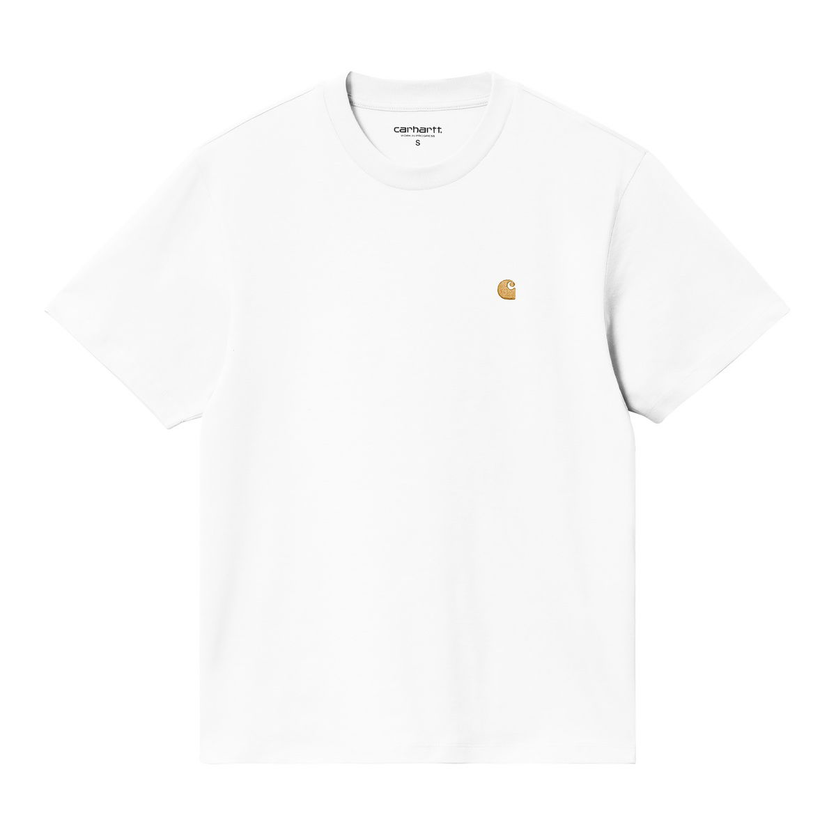 Тениска Carhartt WIP S/S Chase T-Shirt Бяло | I033045_00R_XX, 0