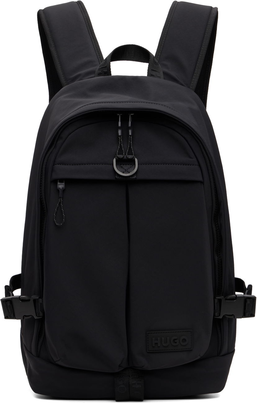 Раница BOSS Hugo Logo Patch Backpack Черно | 50551814