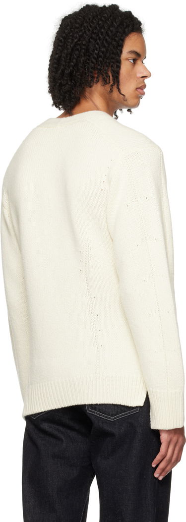 Пуловер Helmut Lang Helmut Lang Tailored Cardigan Бяло | N09HW705, 2