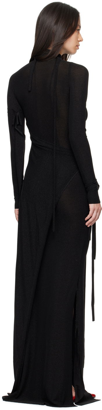 Pокля Ottolinger Ottolinger Deconstructed Maxi Dress Черно | 1040301921, 2