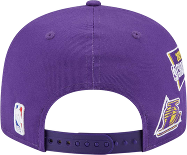 Шапка с козирка New Era 9FIFTY NBA Los Angeles Lakers Champions Patch Snapback Cap Лилаво | 60364222-lila, 1