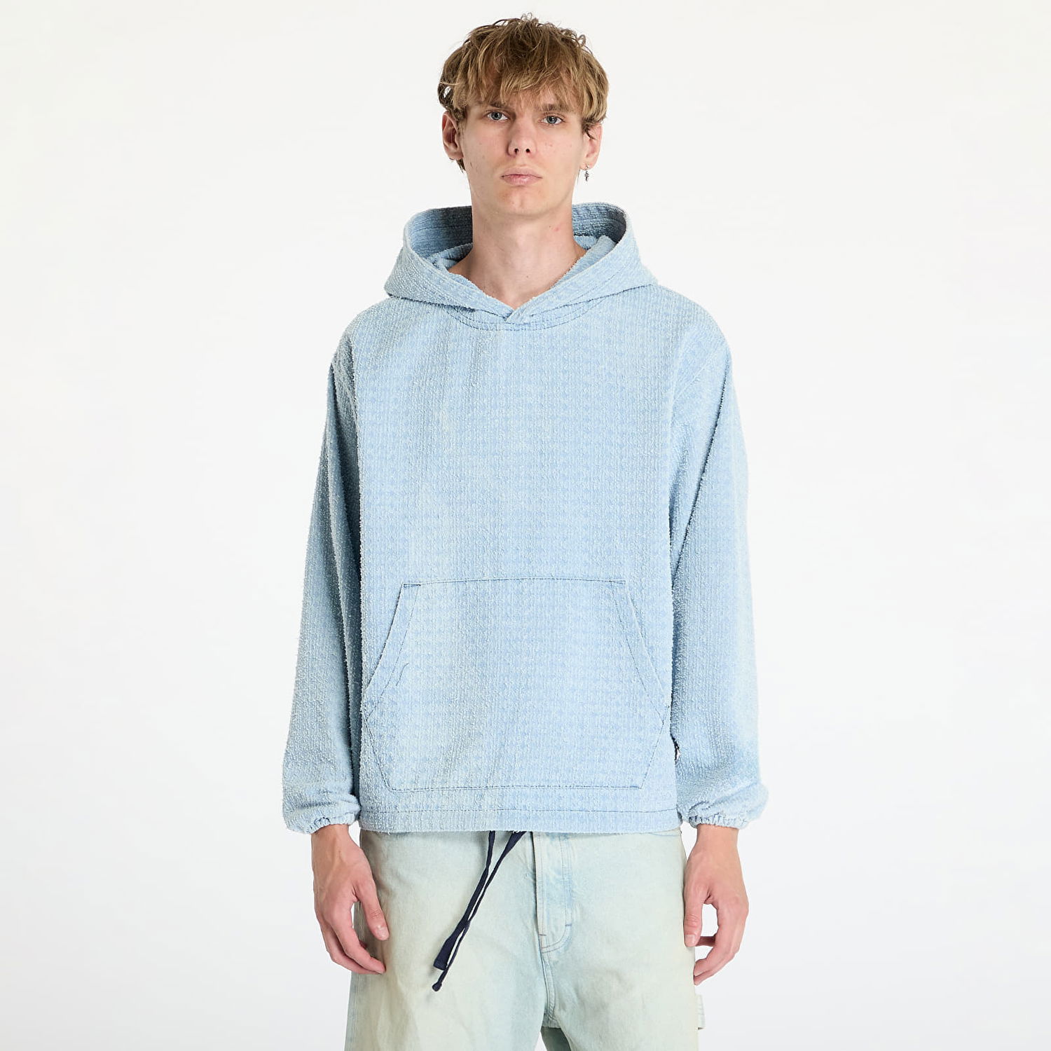 Суитчър Pleasures Expand Poncho Hoodie Blue Синьо | P24F037 BLUE, 0