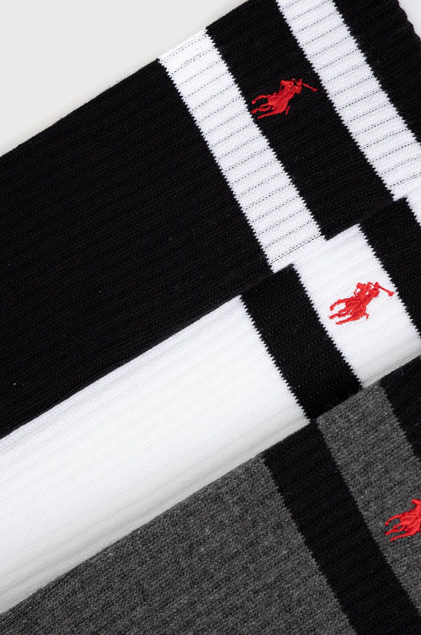 Чорапи Polo by Ralph Lauren Classic Stripe Sport Sock - 3 Pack Многоцветен | 449823360002, 1