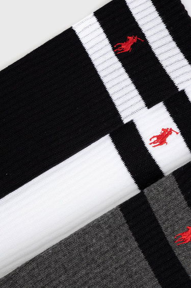 Чорапи Polo by Ralph Lauren Classic Stripe Sport Sock - 3 Pack Многоцветен | 449823360002, 1