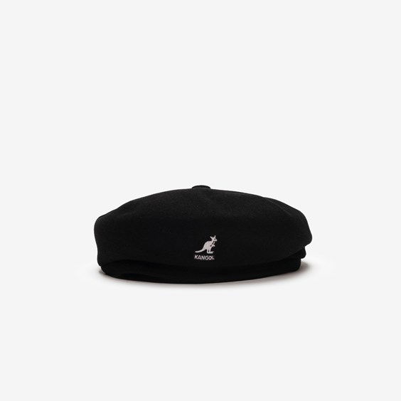 Шапка Kangol Wool Hawker Черно | K3164HT-BK001, 0