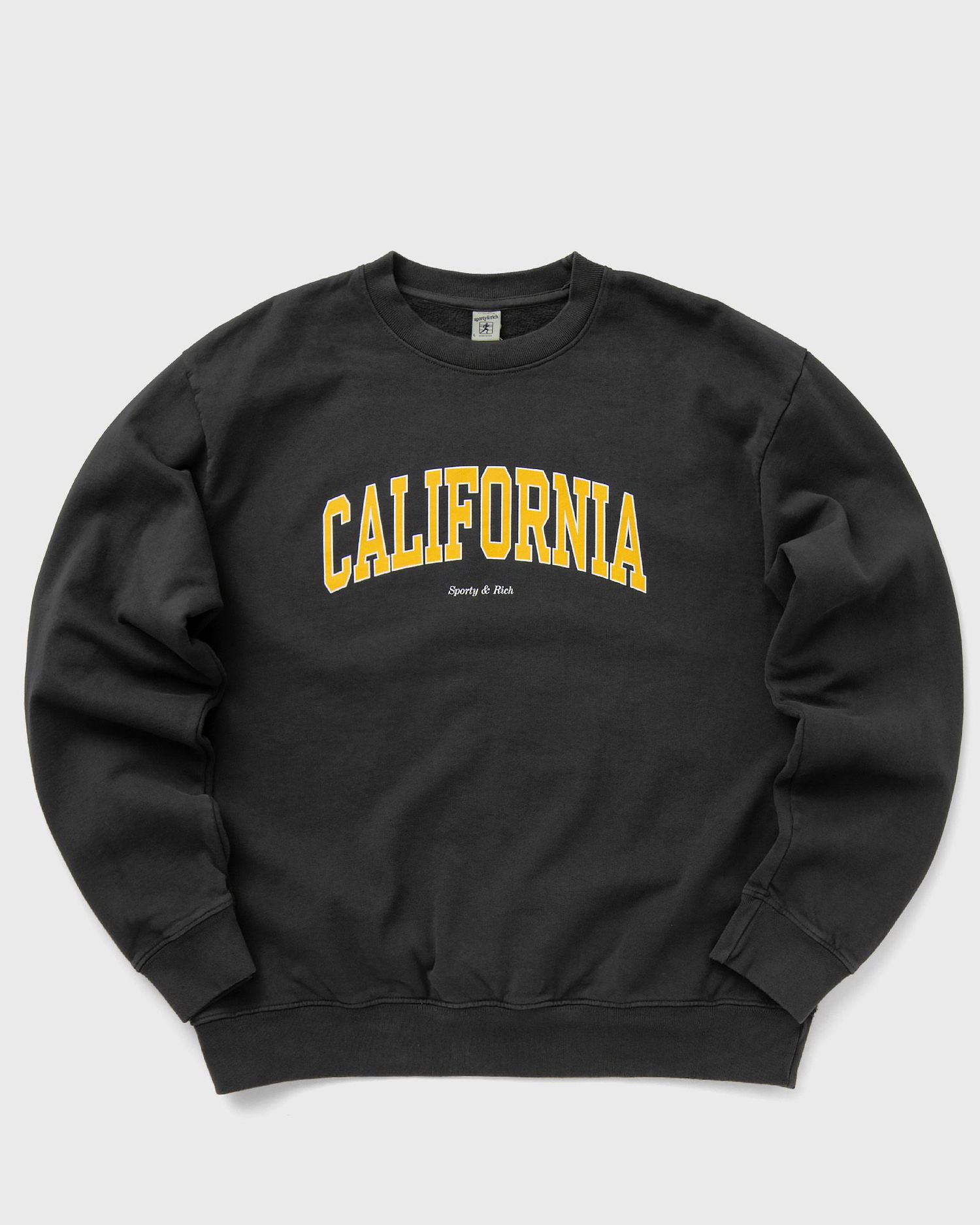 Суитчър Sporty & Rich California Crewneck Faded Черно | WS067S405CF, 0