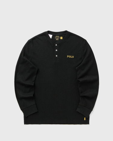 Пижама Polo by Ralph Lauren Polo Ralph Lauren Long Sleeve Henley Sleep Top Черно | 714950609003, 0
