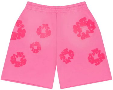 Къси панталони Denim Tears Cotton Wreath Sweat Shorts Розово | ss25brs0611, 1