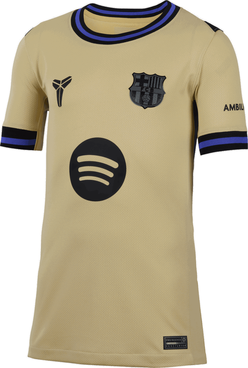 Фланелка Nike Kobe x FC Barcelona Stadium Away Jersey Бежово | hj5286-784