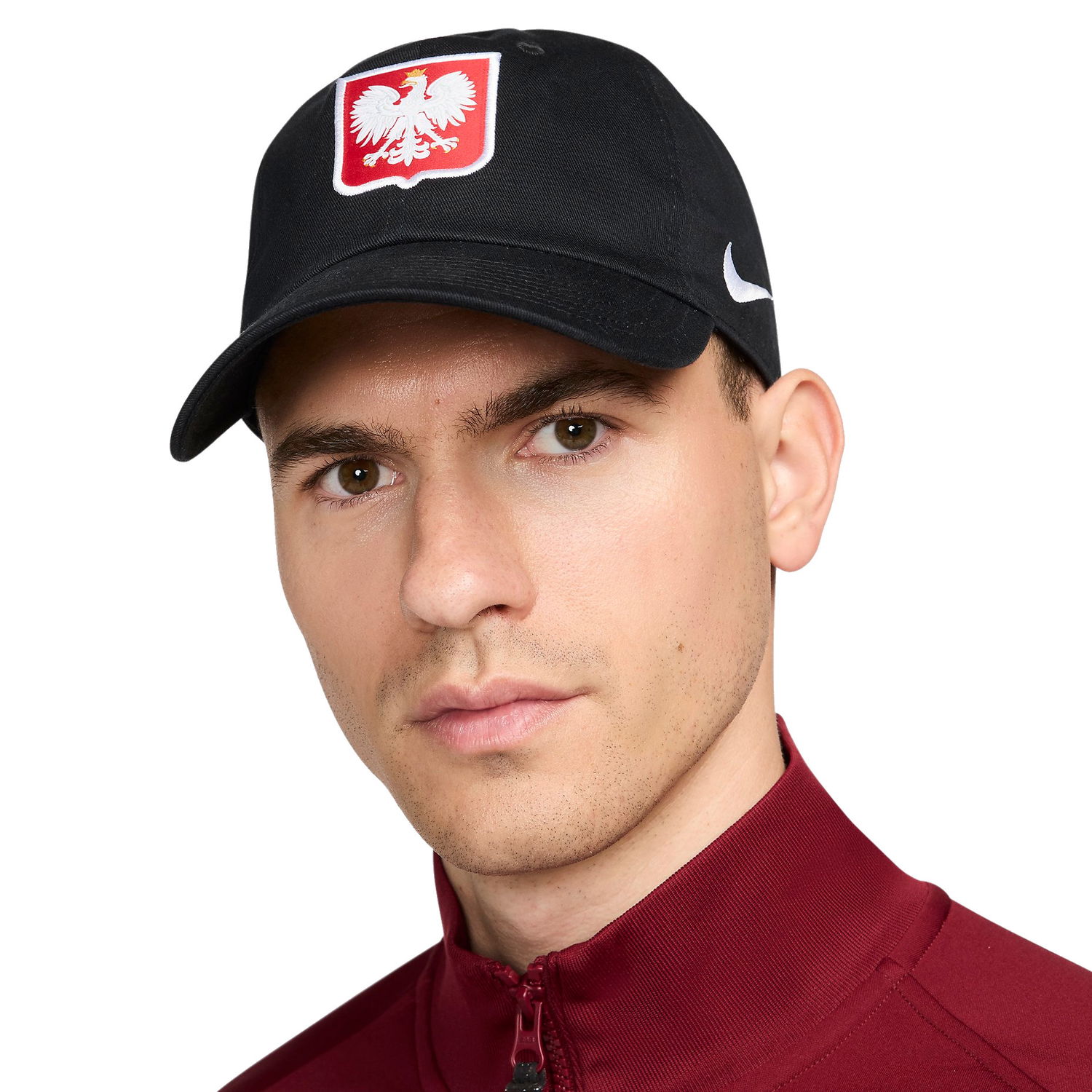 Шапка с козирка Nike Poland Heritage86 Cap Черно | fv1754-010, 0