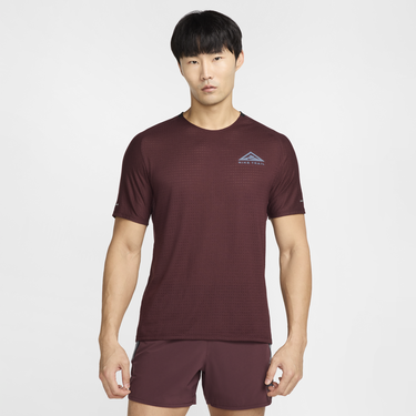 Тениска Nike Trail Solar Chase T-Shirt Червено | dv9305-652, 4