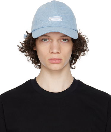 Шапка с козирка Solid Homme Solid Homme Embroidered Cap Синьо | S231AC01, 0