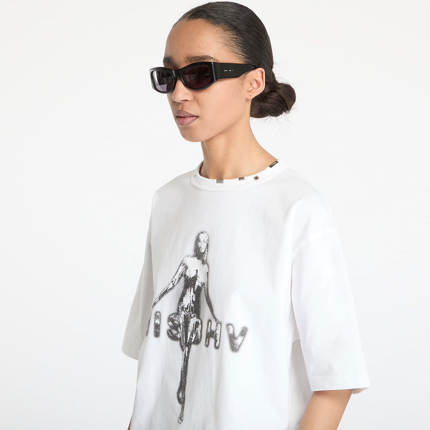 Тениска MISBHV MISBHV Vintage T-Shirt Бяло | 250M124, 1