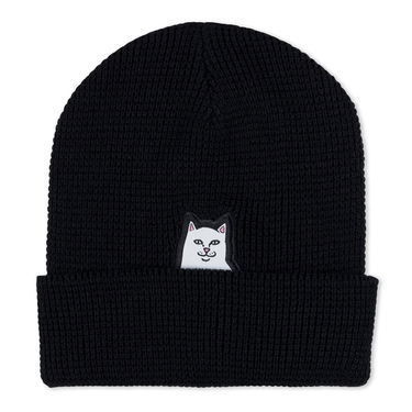Шапка RIPNDIP Rip N Dip Lord Nermal Beanie Черно | RND1890N, 0