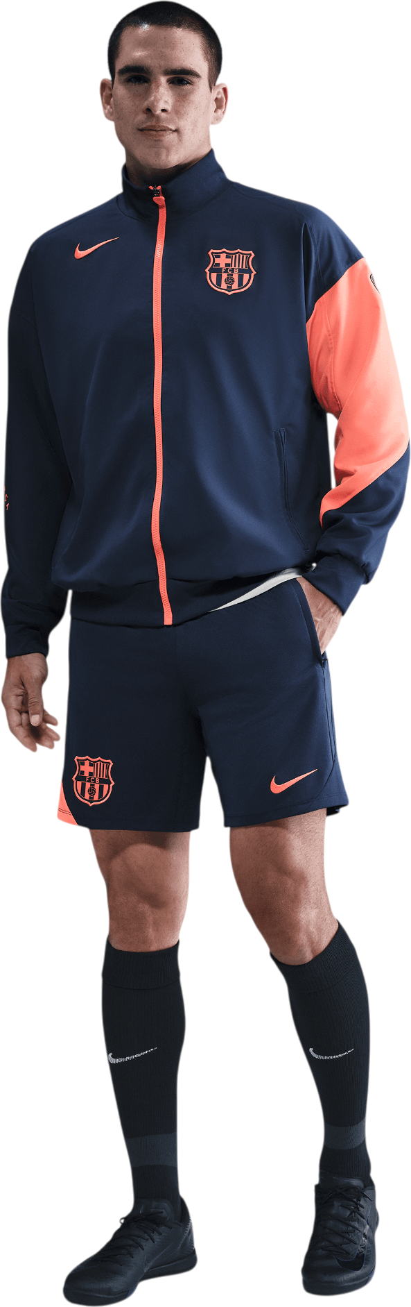 Къси панталони Nike Dri-FIT Total 90 FC Barcelona Strike Shorts Тъмно синьо | hm3371-410, 1