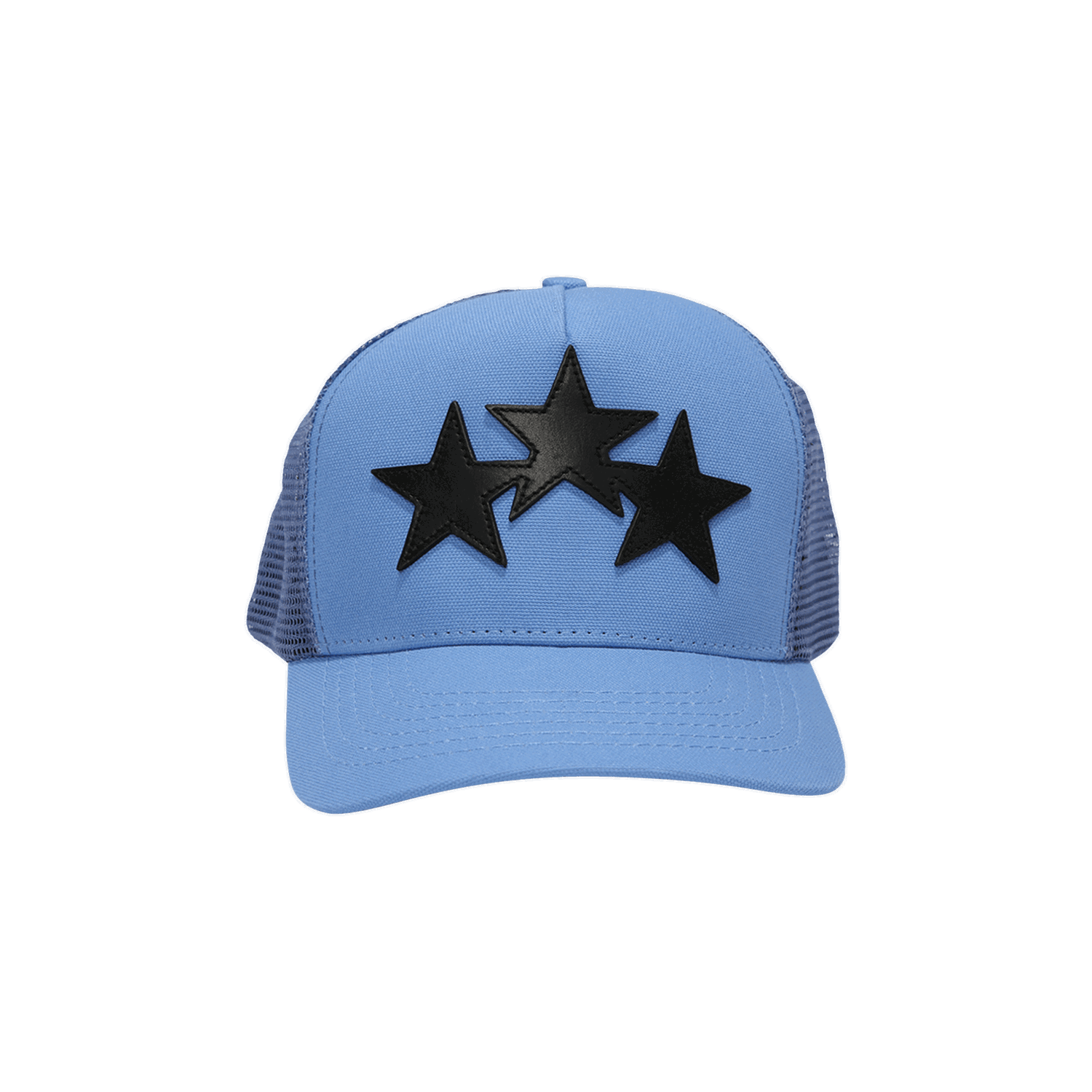 Шапка с козирка AMIRI Three Star Trucker Hat Синьо | PS23MAH052 450 CARO, 0