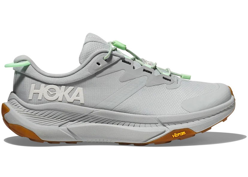 Бягане Hoka One One Transport Harbor Mist Lime Glow (Women's) Сиво | 1123154-HMLG