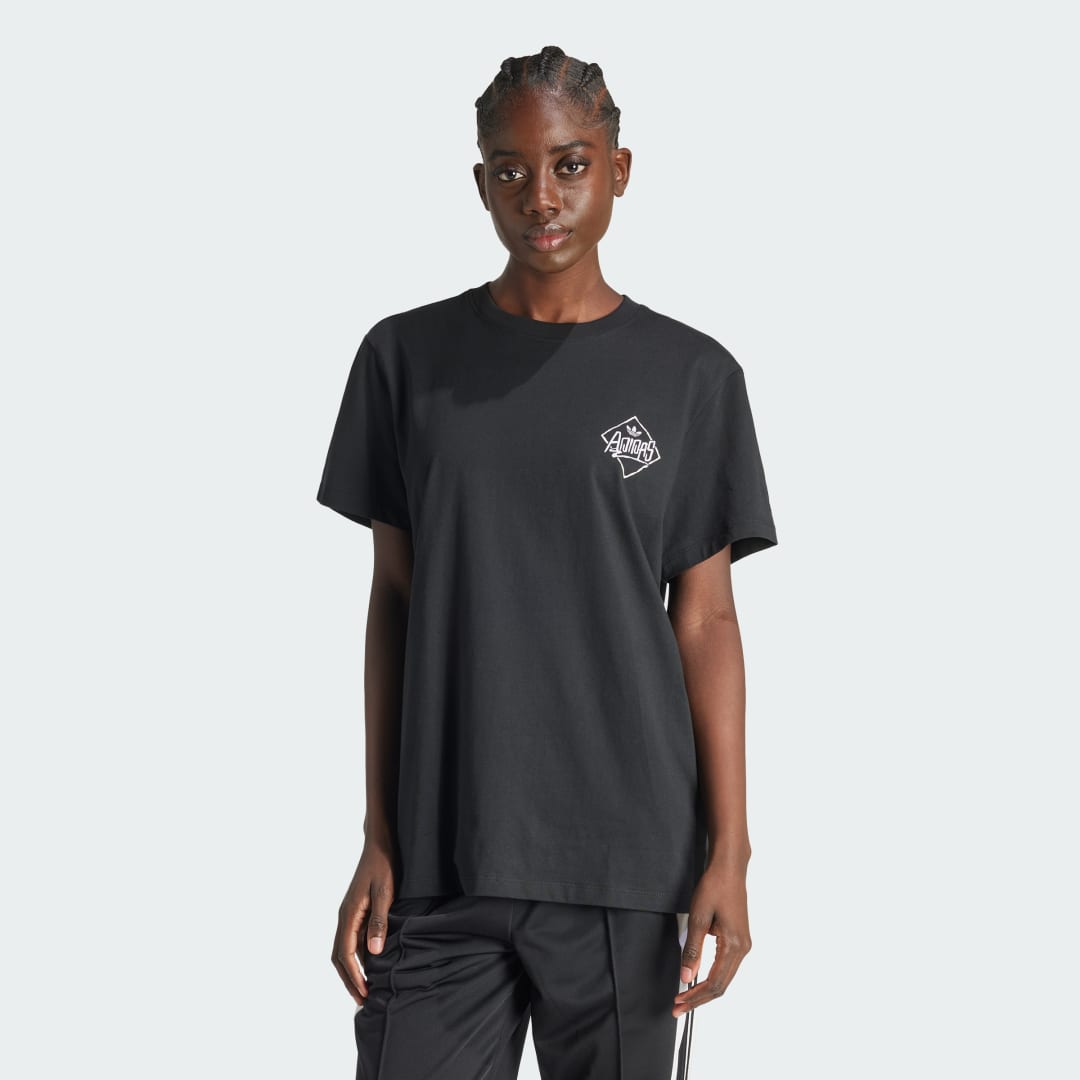 Тениска adidas Performance Graphic T-Shirt Черно | IU2487, 0
