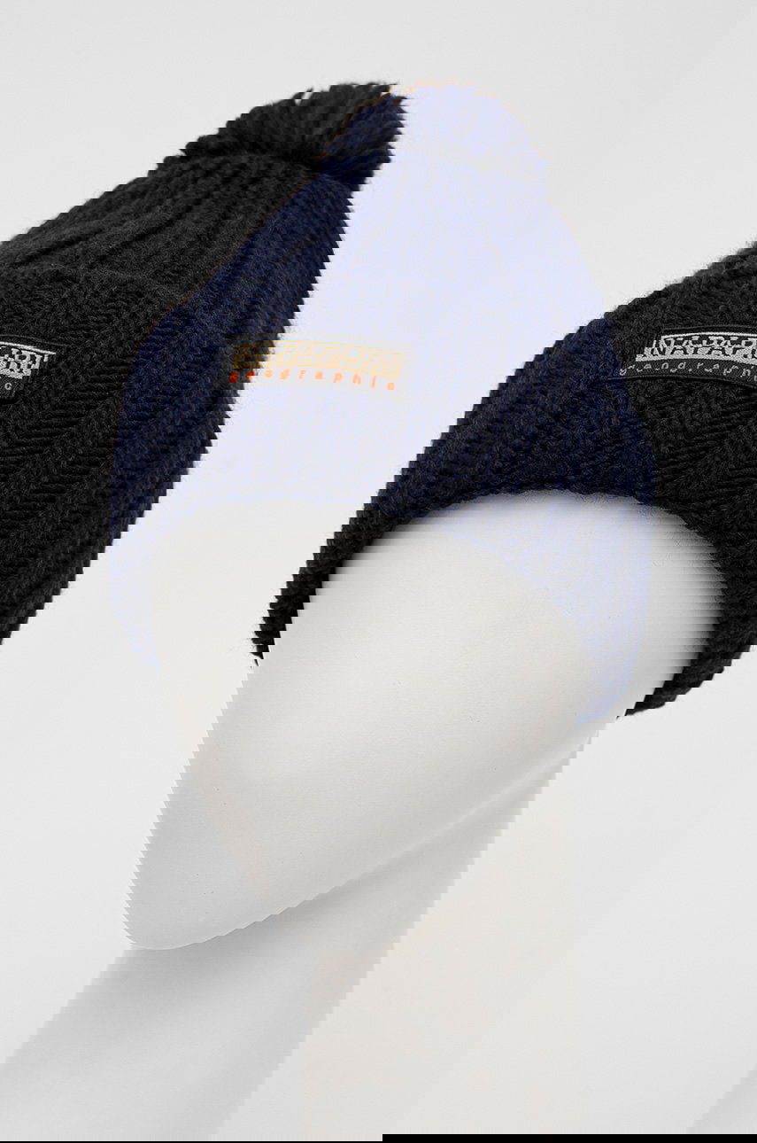 Шапка Napapijri Fea 2 Beanie Тъмно синьо | NP0A4GKA1761, 1
