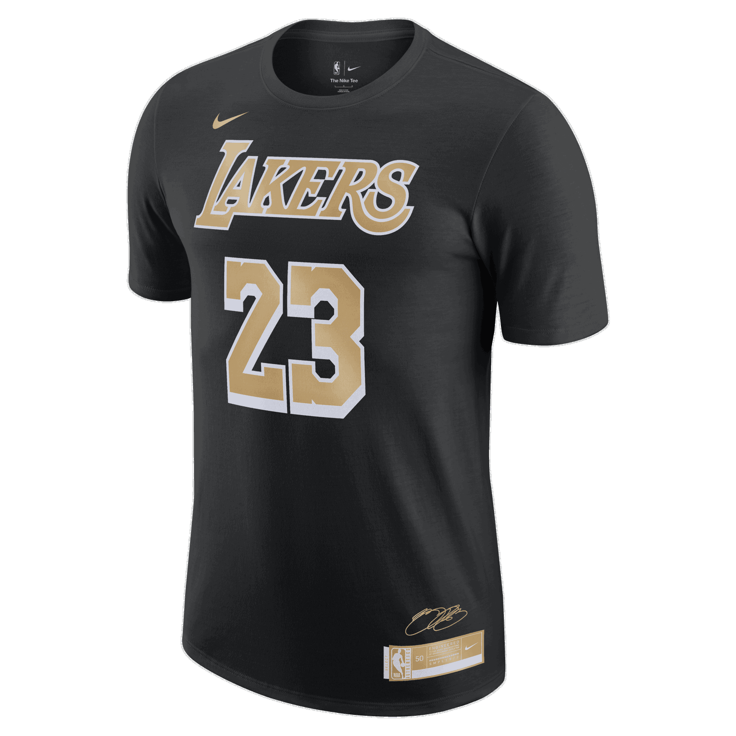 Тениска Nike NBA LeBron James Select Series Черно | FV8870-010, 1