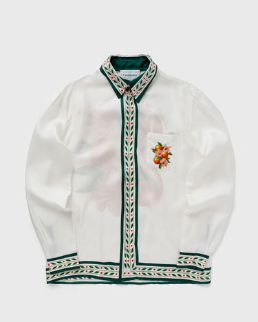 Риза Casablanca 'Oranges En Fleur' Shirt Бяло | U-MPS24-SH-021-01, 2