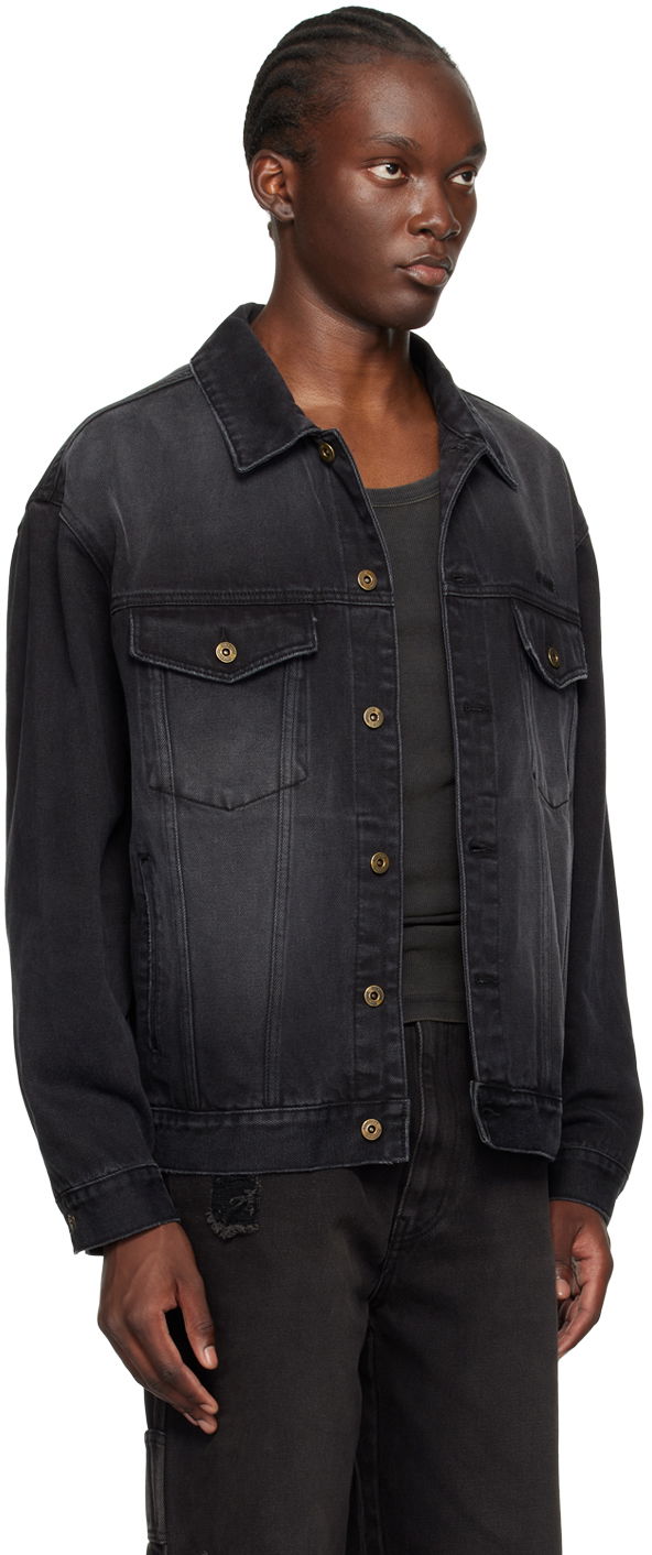 Яке We11done We11done Faded Denim Jacket Черно | WD-DJ2-24-345-M-BK, 1