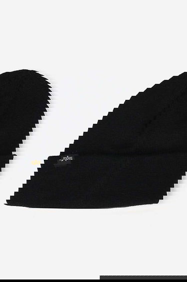 Шапка Alpha Industries Beanie Thin Knit Черно | 168910.94, 2