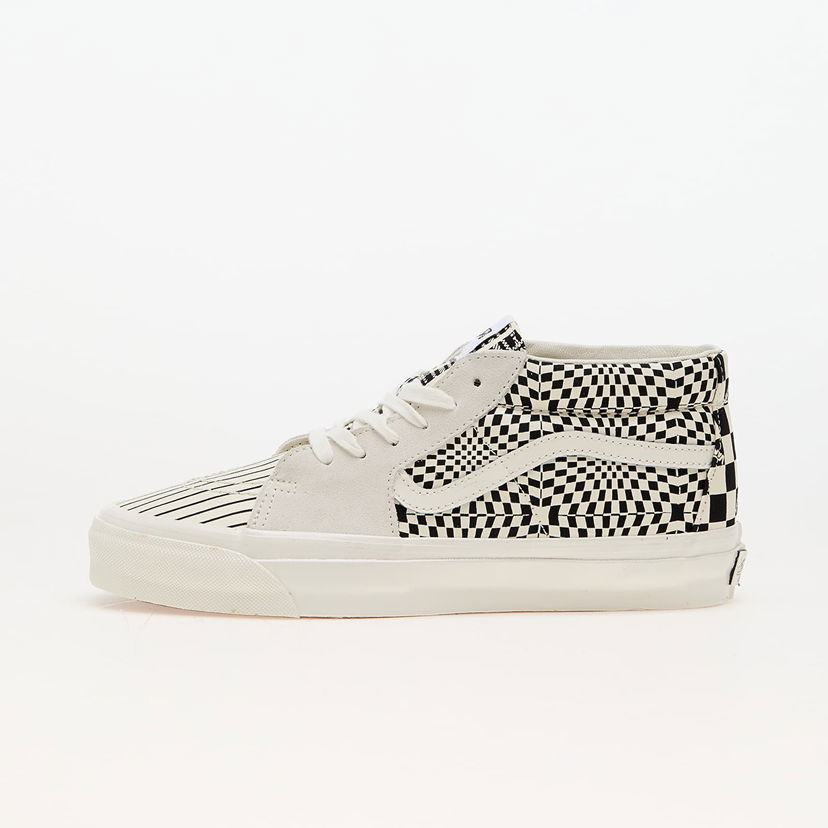 Скеитбординг Vans Sk8-Mid Reissue 83 LX Pattern Clash Marshmallow Бежово | VN000CQQFS81