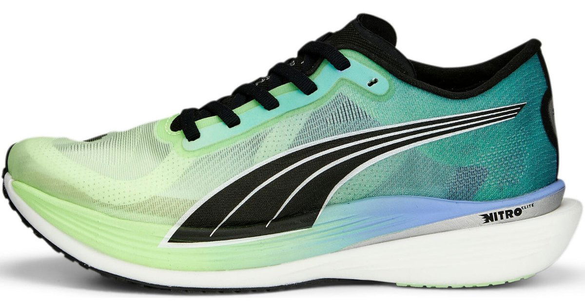 Кецове и обувки Puma Deviate Nitro Elite 2 Зелено | 377787-01, 1
