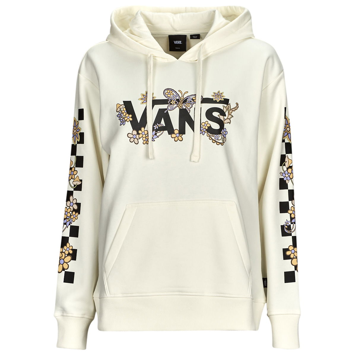 Суитчър Vans Wyld Trippy Paisley Boyfriend Fit Pullover Hoodie Бежово | VN000A7EFS8, 0