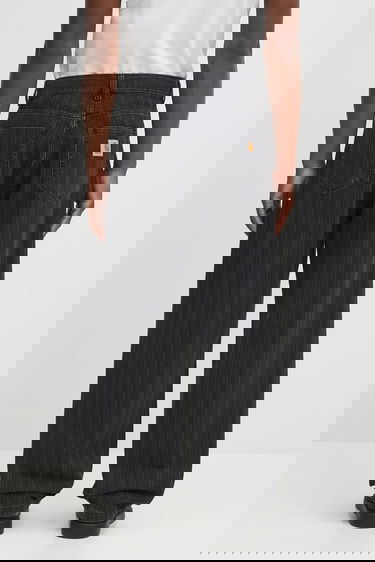 Дънки Carhartt WIP Pinstripe Baggy Jeans Rylan Черно | I035562.32I06, 2