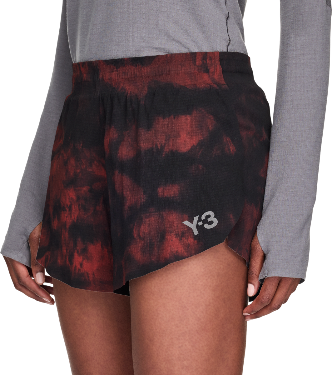 Къси панталони adidas Originals Y-3 Tie-Dye Running Shorts Червено | ka7127, 0