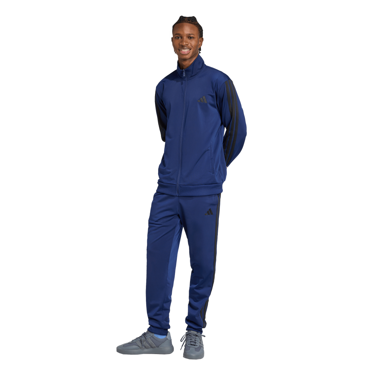 Комплект adidas Originals 3-Stripes Tricot Track Suit Синьо | KB7657, 0
