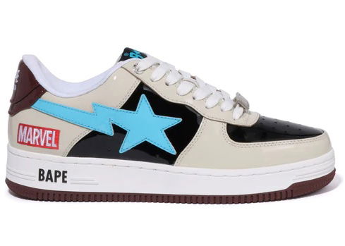 Кецове и обувки BAPE Marvel Comics x Bape Sta 2022 "Rocket Raccoon" Сиво | 001FWI731906, 0