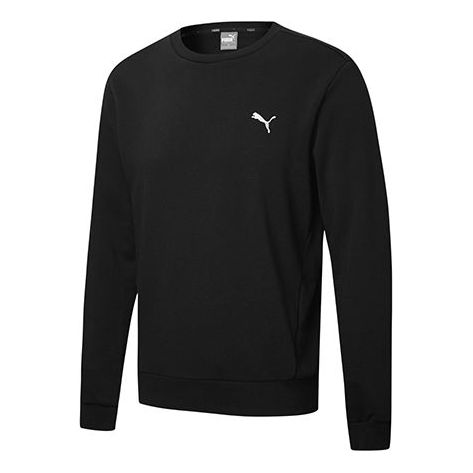 Пуловер Puma Embroidered Logo Sports Pullover Черно | 590321-01